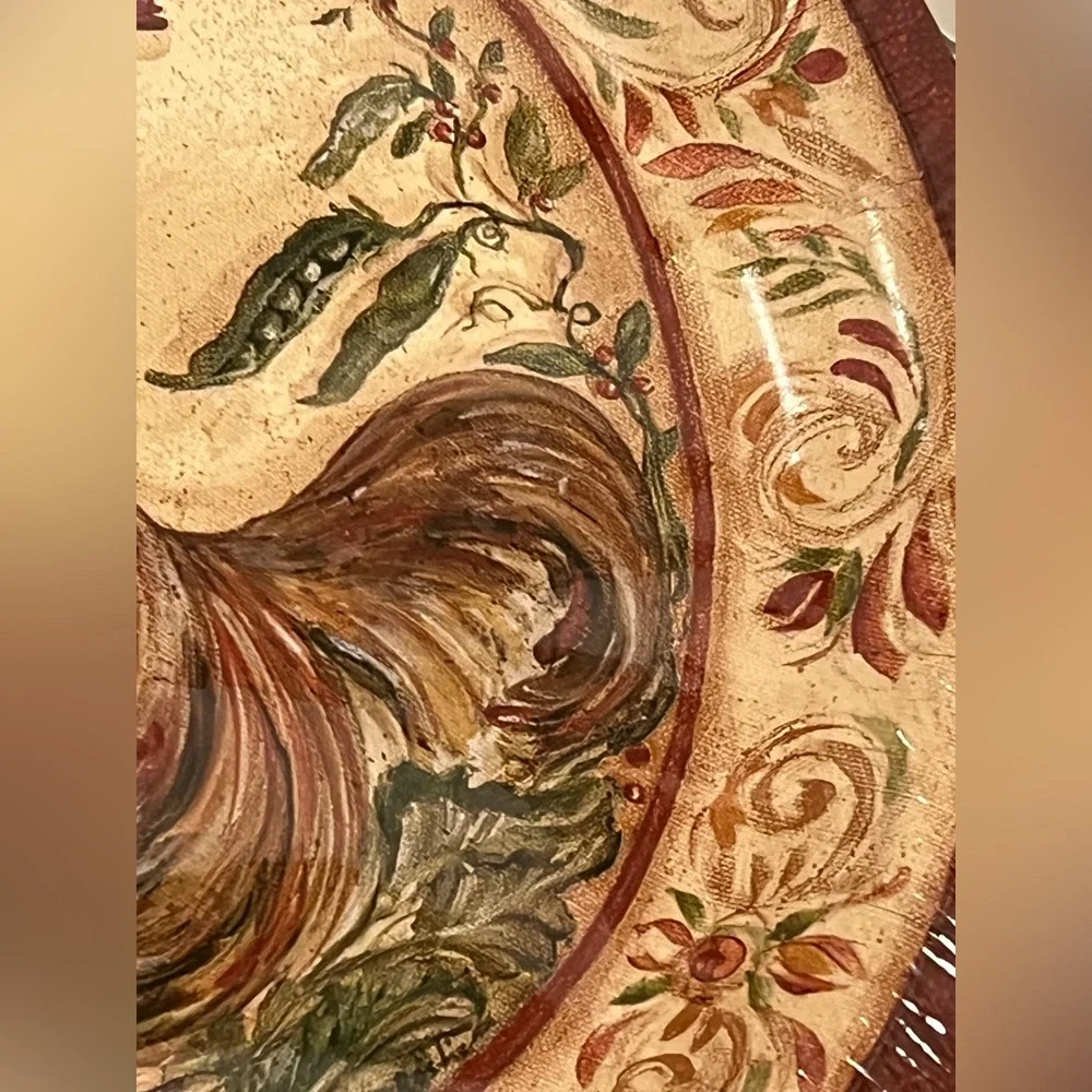 NWT HOFFMASTER COUNTRY ROOSTER PAPER PLATES.